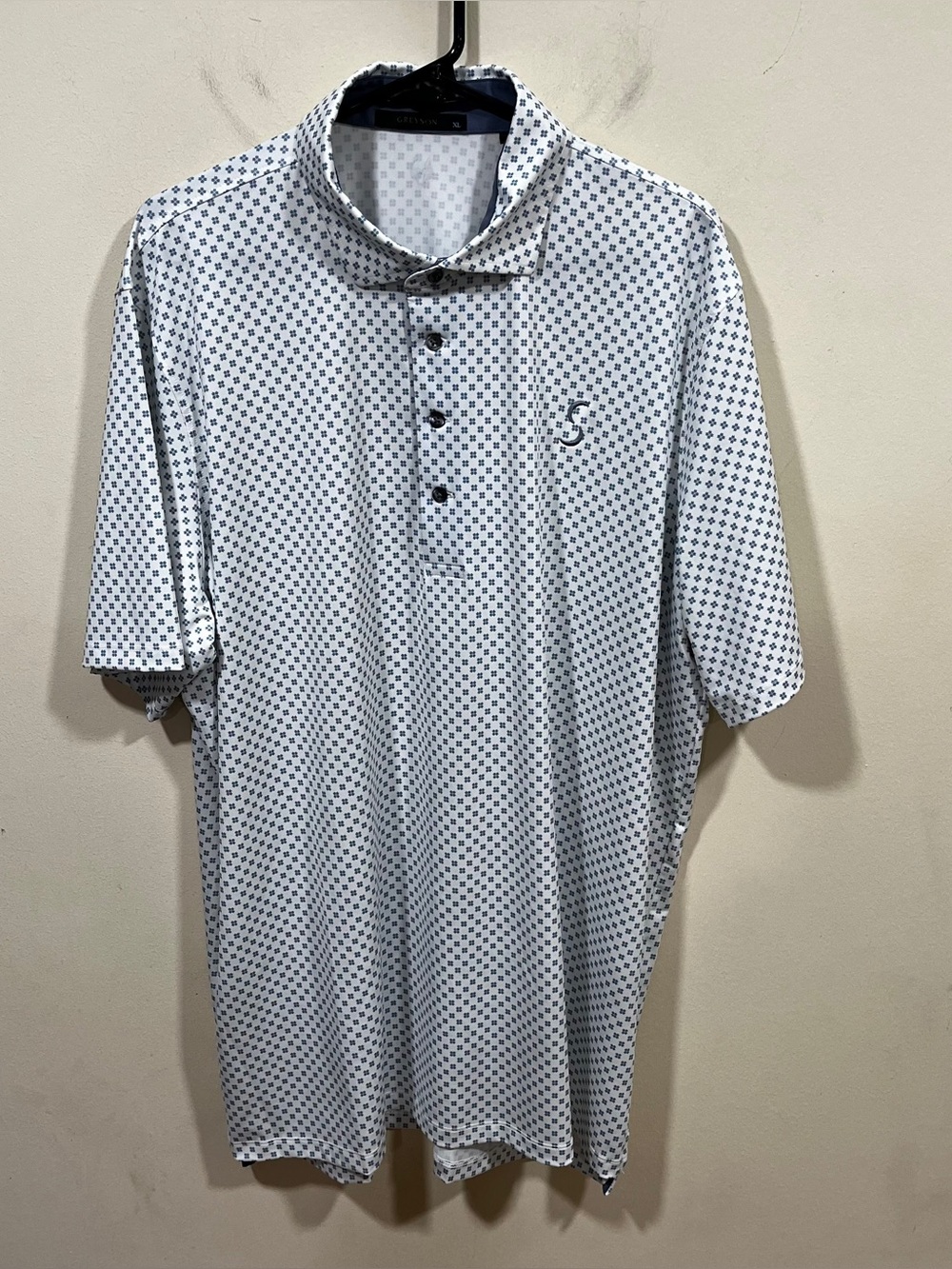 GREYSON - Geometric - XL Golf Polo Shirt - EXCELLENT condition